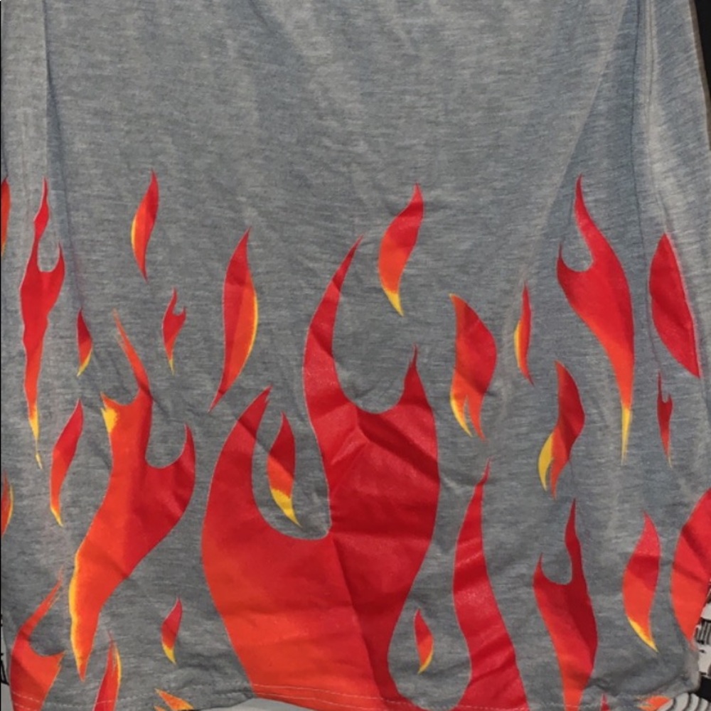 Pretty little thing flame skirt